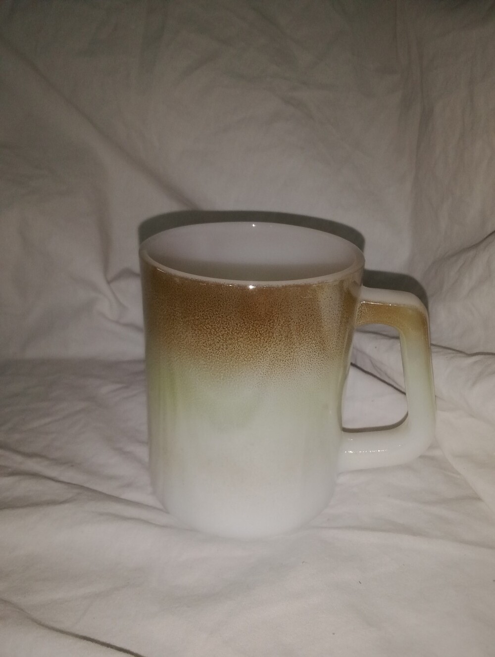 Vintage Federal Glass Mesa Coffee Cup Mug Mid Century MCM Boho Replacement